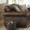 Graceville Sofa 508891 in Dark Brown Microfiber by Coaster