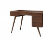 Kobe Modern Office Desk in Tobacco by J&M