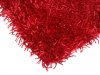 Modern Red Shaggy Rug