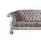 Versailles Sofa LV01394 in Ivory Fabric by Acme w/Options