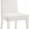 D2110DT Dining Set 5Pc in White by Global w/DG020DC Chairs