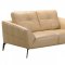 Forge Sofa Set 3Pc in Beige Leather by VIG