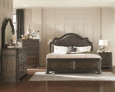 204040 Carlsbad Bedroom in Dark Brown by Coaster w/Options