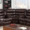 Winslow Reclining Sectional Sofa CM6556 in Bonded Leather Match