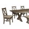 Tuscany Park Dining Table in Vintage Gray by NCFurniture