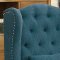 Willow Accent Chair CM-AC6271TL in Teal w/Optional Ottoman