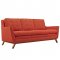 Beguile EEI-1800 Sofa in Atomic Red Fabric by Modway w/Options