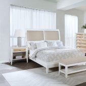 Bexhill Bedroom Set 5Pc 223471 in White & Natural by Coaster