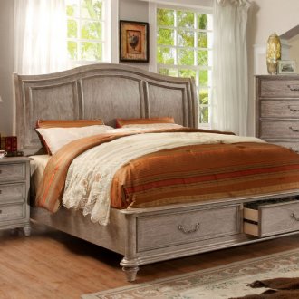 Belgrade I CM7613 Bedroom in Natural Tone Finish w/Options