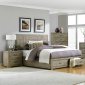 Abbott 2297 Bedroom in Driftwood by Homelegance w/Options