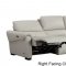 S275 Power Motion Sectional Sofa in Smoke Leather Beverly Hills