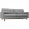 Prompt Sofa in Light Gray Fabric by Modway