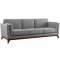 Chance Sofa in Light Gray Fabric by Modway w/Options