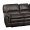 U8305 Motion Sofa in Seal Bonded Leather by Global w/Options