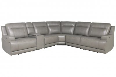 Goal Power Motion Sectional Sofa U23603 in Gray by Ashley