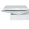 Mellow Square Motion White Coffee Table w/Storage by Whiteline