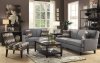 Finley Sofa in Cement Fabric 505031 by Coaster w/Options