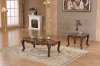 Marbella 237 Coffee Table in Cherry w/Marble Top & Optional End