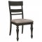 Bridget Dining Set 5Pc 108221 in Brown & Charcoal by Coaster