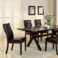 CM3339T Toronto Dining Table in Dark Oak w/Optional Items