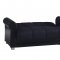 Avalon Prusa Black Sofa Bed in Fabric by Casamode w/Options