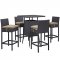 Convene Outdoor Patio Pub Set 5Pc EEI-1963 by Modway