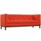 Panache Sofa EEI-1802 in Atomic Red Fabric by Modway w/Options