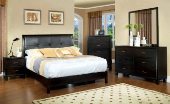 Enrico CM7088 Bedroom Set in Espresso w/Options [FABS-CM7088 Enrico]