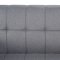 Vaiknock Adjustable Sofa LV00177 in Dark Gray Linen by Acme