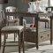 Candlewood 5Pc Counter Ht Dining Set in Weather Grey by Liberty