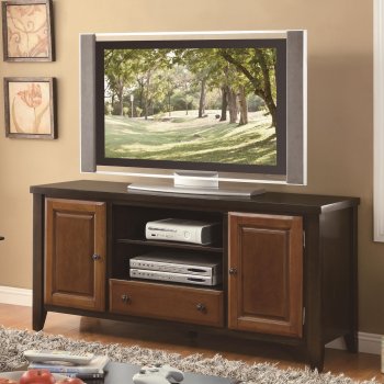 700731 TV Stand in Cherry & Espresso by Coaster [CRTV-700731]