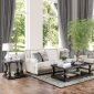 Osvaldo Sofa SM5188 in Ivory Chenille Fabric w/Options