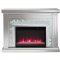 Gilmore Electric Fireplace 991048 in Mirror by Coaster