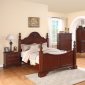 Manor Bedroom in Cherry w/Optional Case Goods