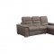 Alfio Sectional Sofa Sleeper Bed 9808STP in Taupe by Homelegance