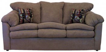 Mocha Fabric Modern Sofa & Loveseat w/Optional Items [PMS-7500-Mocha]