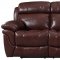 Edinburgh Sofa & Loveseat Set Brown - Leather Italia w/Options