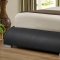 B160 Upholstered Bed in Black Leatherette