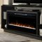 David Electric Fireplace Media Console in Smoke by Dimplex