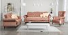 Panama Sofa Bed in Coral Fabric by Skyler Design w/Options