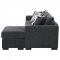 Storey Sleeper Sectional Sofa 504777 Dark Gray Fabric by Coaster