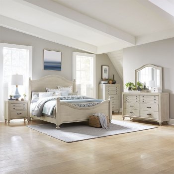 Catawba Hills 5Pc Bed Set 716-BR-QPS in Antique White by Liberty [LFBS-716-BR-QPS-Catawba Hills]