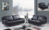 U4030 Sofa in Black Bonded Leather by Global Furniture USA