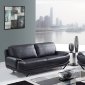 U4030 Sofa in Black Bonded Leather by Global Furniture USA