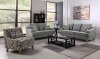 Burbank Sofa & Loveseat Set 506671 in Grey Fabric by Coaster