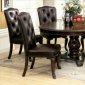 CM3319RT Bellagio Dining Table in Brown Cherry with Options