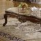 Catania 210 Coffee Table in Dark Cherry w/Marble Top & Options