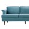 Porter Sofa TOV-S145 in Sea Blue Velvet by TOV Furniture