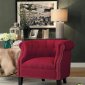 Karlock 2Pc Accent Chair Set 1220F2S in Red by Homelegance