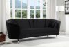 Achim Sofa LV00203 in Black Velvet by Acme